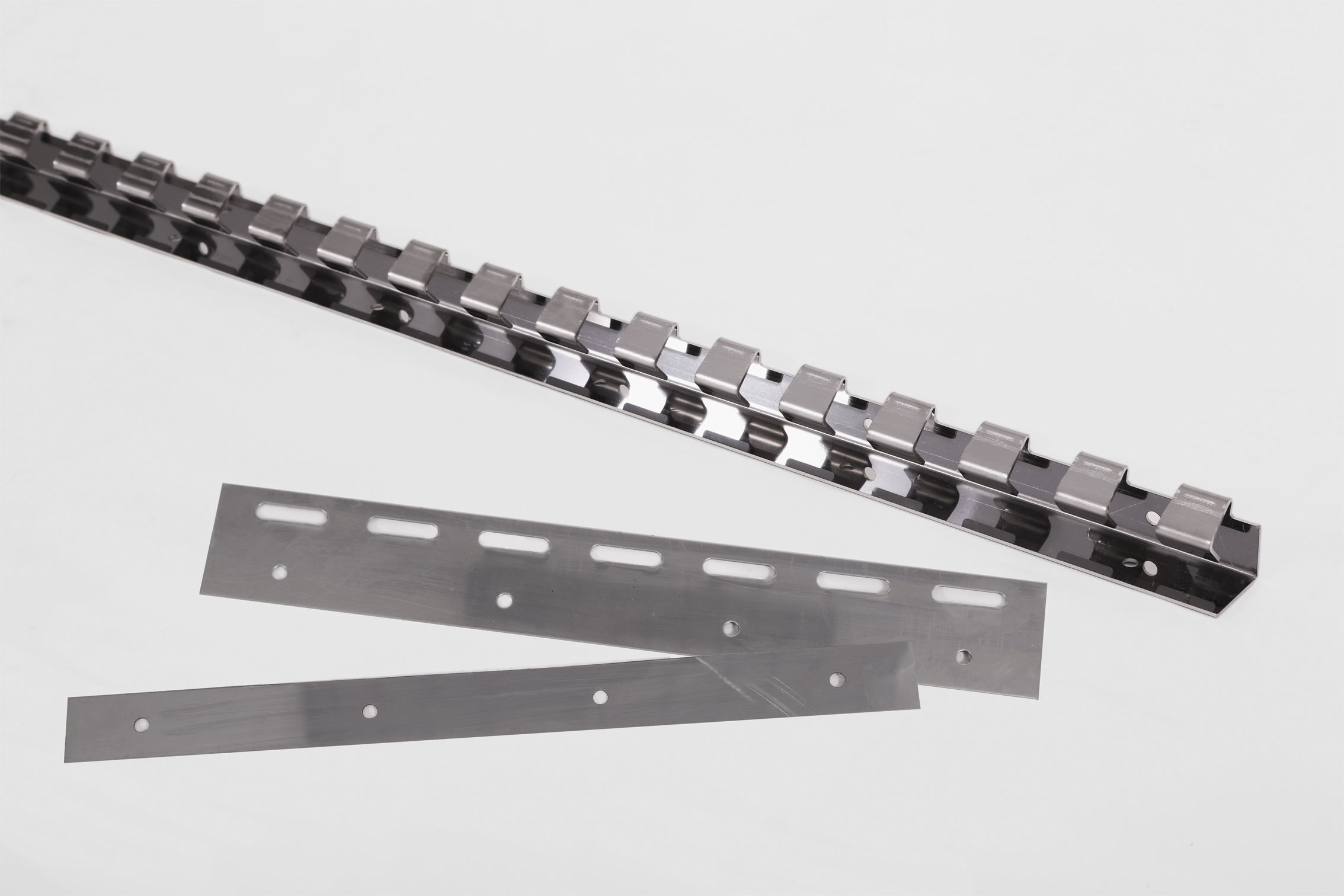 PVC Lamellenvorhang transparent im Set