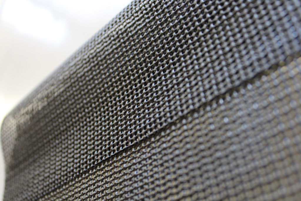 PVC Netzplane anthrazit