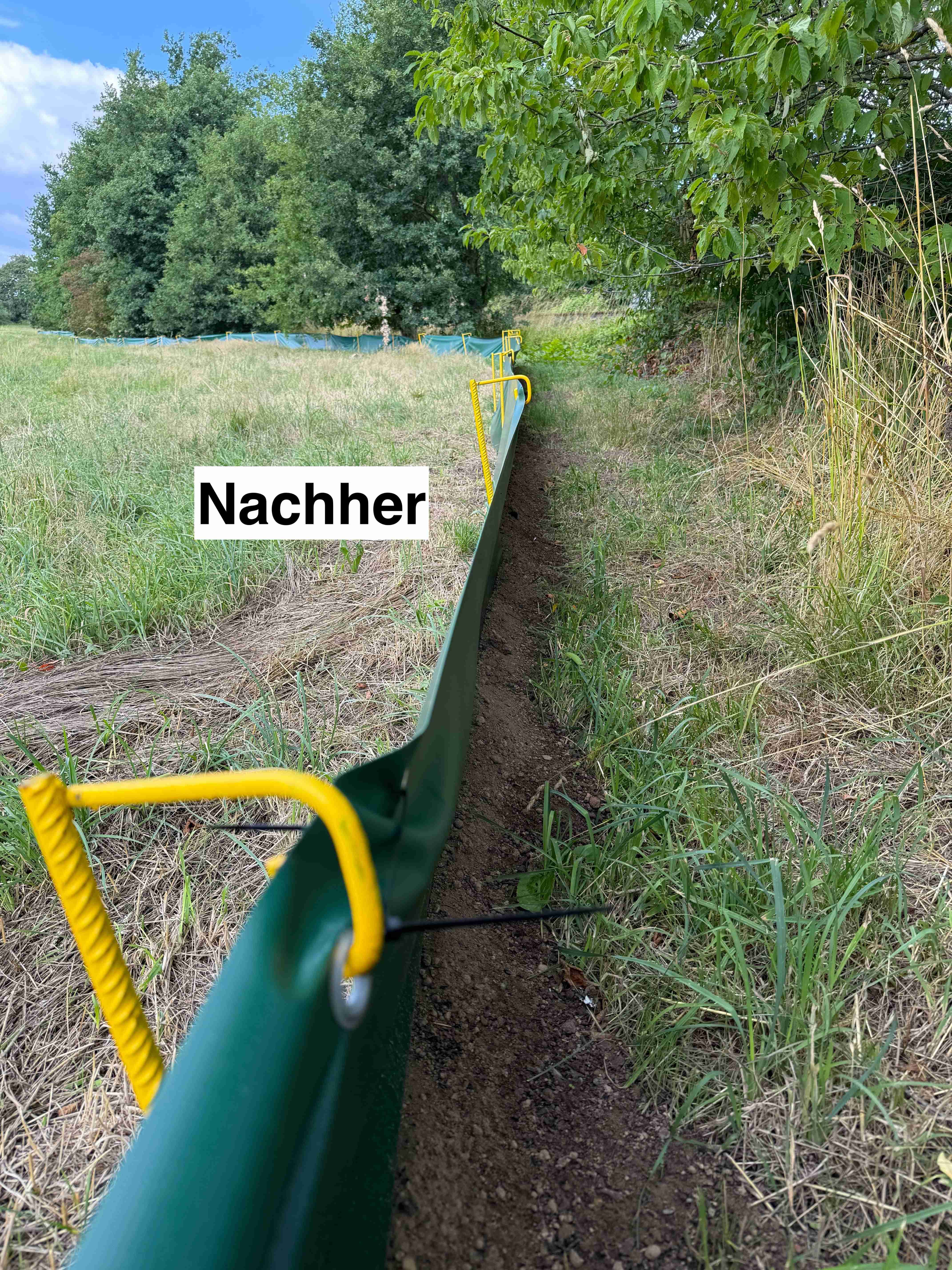 Ausbesserungsset für Reptilienschutzzäune & Amphibienschutzzäune